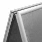 Preview: Plakatständer A-Board silber, Detail
